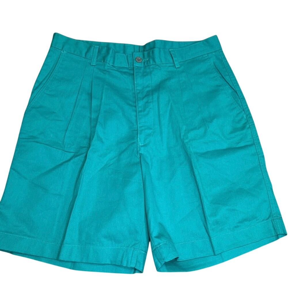 Vint-Don Algodon superior sports wear Shorts, dble pleated w/4 pockets Brand new